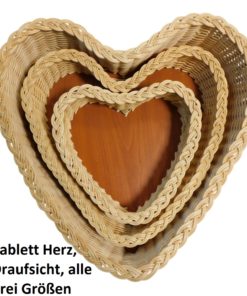Tablett Herz - 9